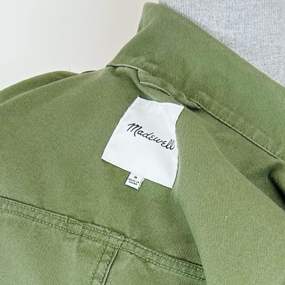 Madewell Military Surplus Green Women's Jacket - Picture 11 of 11